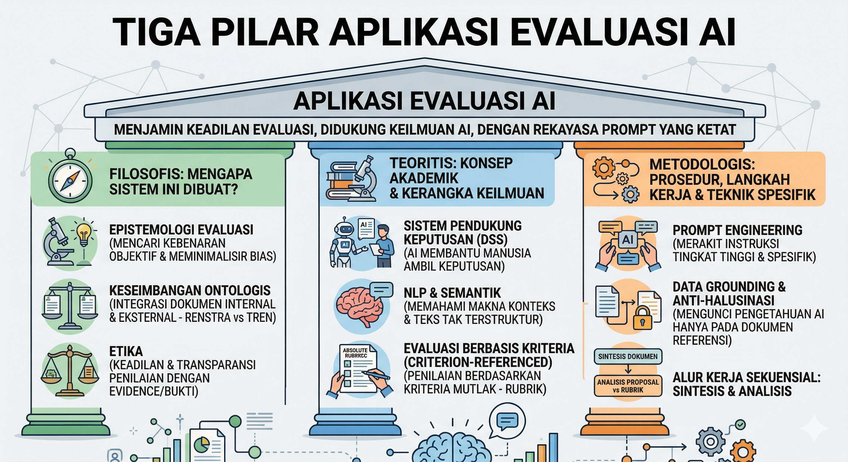 Keadilan, Transparansi, dan Akurasi: Membangun Mesin Evaluasi Organisasi yang Etis
